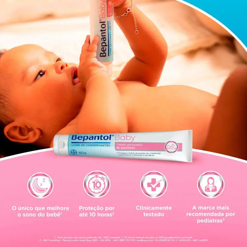 Creme para Assaduras Bepantol Baby 60g