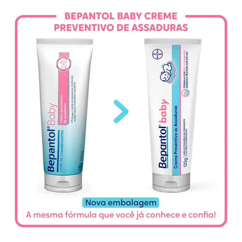Creme para Assaduras Bepantol Baby 120g