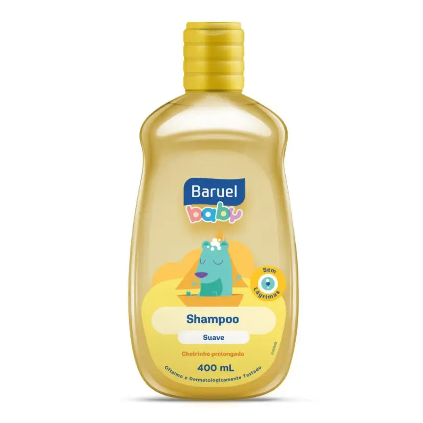 KIT BARUEL BABY SUAVE SHAMPOO 400ML + CONDICIONADOR 210ML
