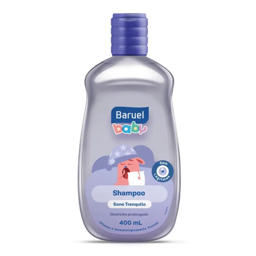 KIT BARUEL BABY SONO TRANQUILO SHAMPOO 400ML + CONDICIONADOR 210ML