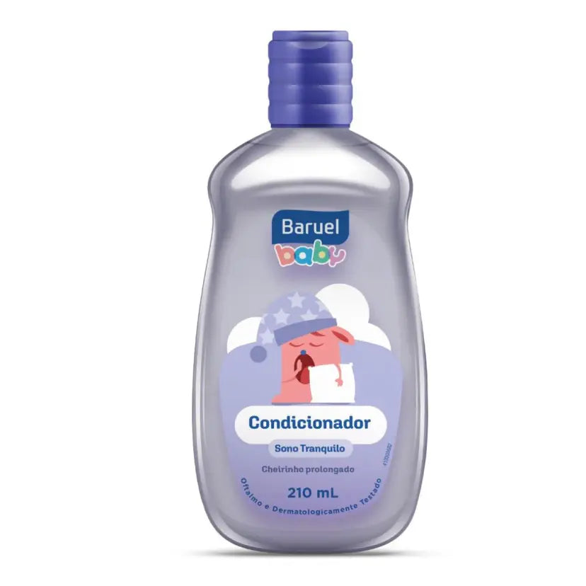 KIT BARUEL BABY SONO TRANQUILO SHAMPOO 400ML + CONDICIONADOR 210ML
