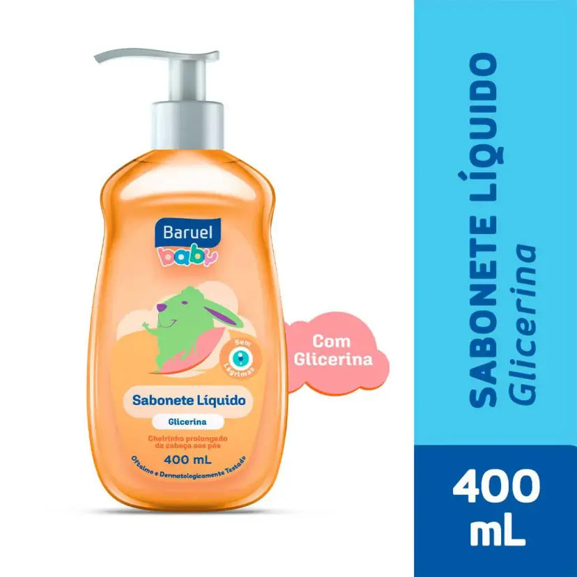 Sabonete Líquido Baruel Baby Glicerina 400ml