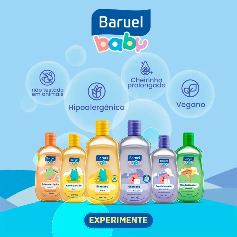 Sabonete Líquido Baruel Baby Glicerina 400ml
