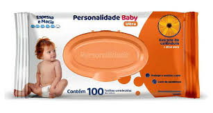 Lenços Umedecidos Personalidade Baby Ultra Com 100