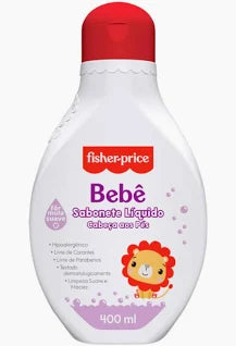 Sabonete Líquido Infantil Fisher Price Cabeça Aos Pés 400ml