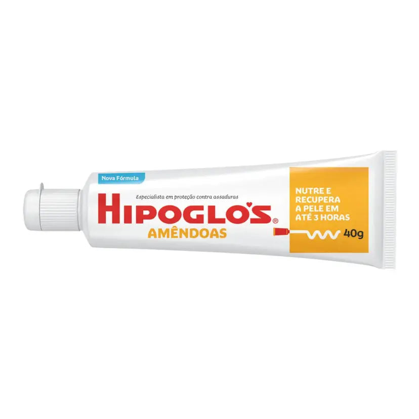 Creme para Assaduras Hipoglós Amêndoas Nutre e Recupera 40g