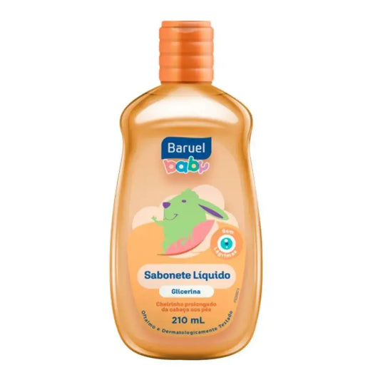 SABONETE LíQUIDO BARUEL BABY COM GLICERINA 210ML
