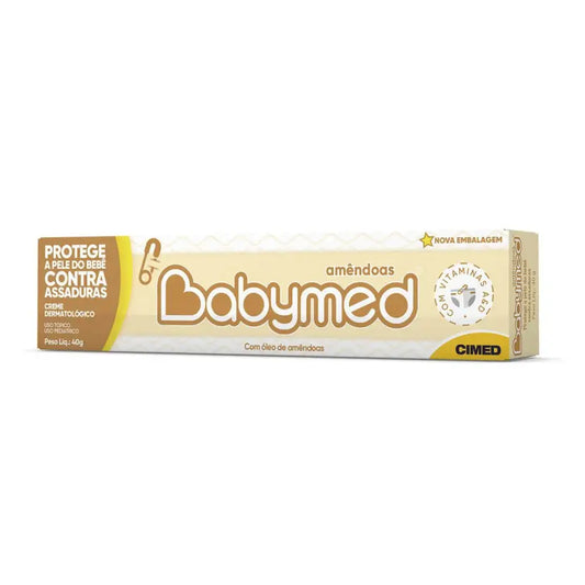 Pomada para Assaduras Babymed Amêndoas 45g