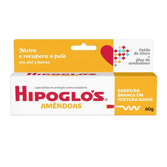 Creme para Assaduras Hipoglós Amêndoas Nutre e Recupera 40g