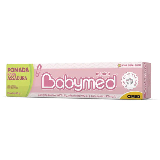 Pomada para Assaduras Babymed Menina 45g
