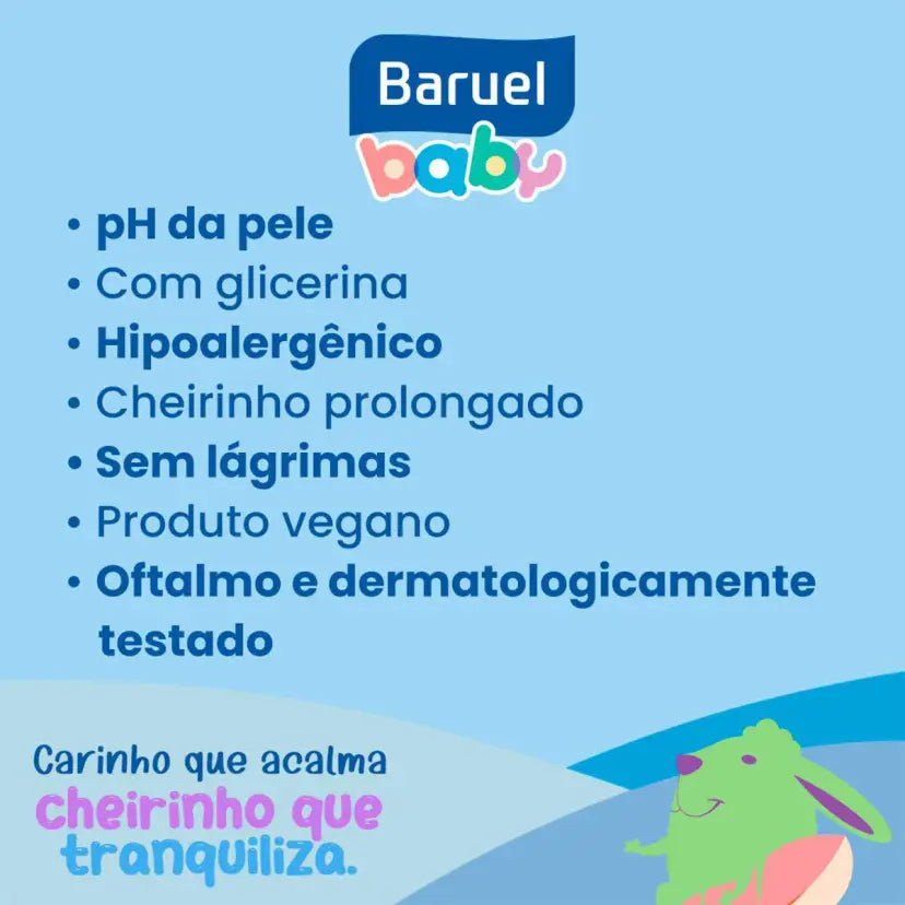 Sabonete Líquido Baruel Baby Glicerina 400ml