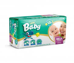 Fralda Little Baby Hiper XG - 34 Unidades