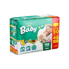 Fralda Little Baby Hiper P - 50 Unidades