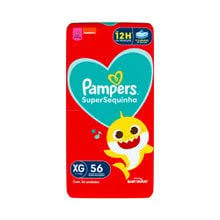 Fralda Pampers Supersequinha XG 56 Unidades