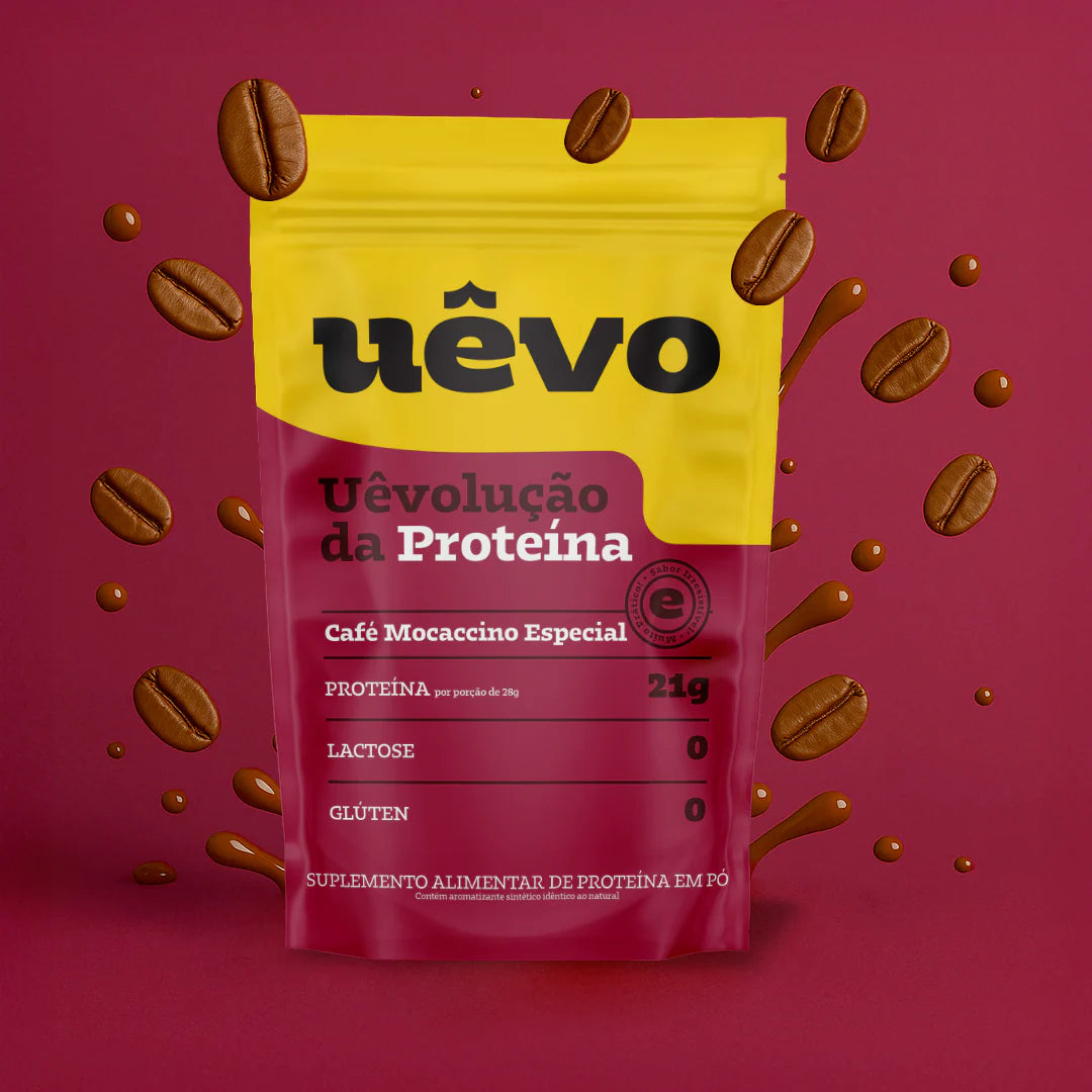 Proteína Uêvo 1Kg - Café Mocaccino