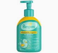 Sabonete Infantil Líquido Pampers Glicerina Da Cabeça Aos Pés 200m